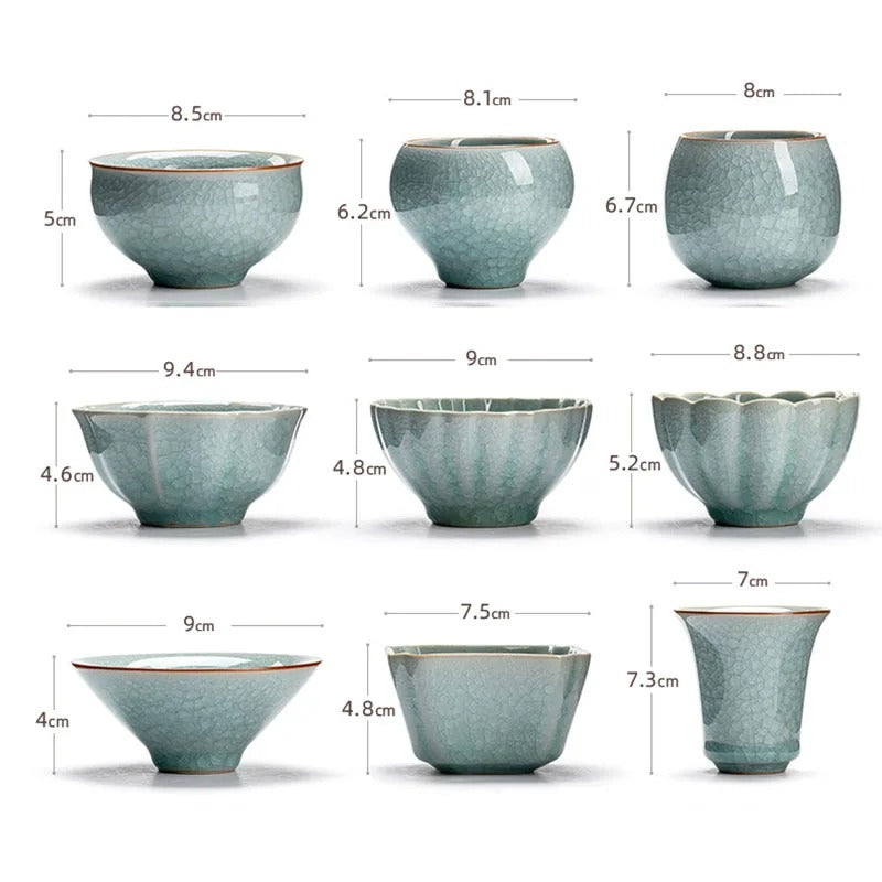 Notre collection de tasses craquelées