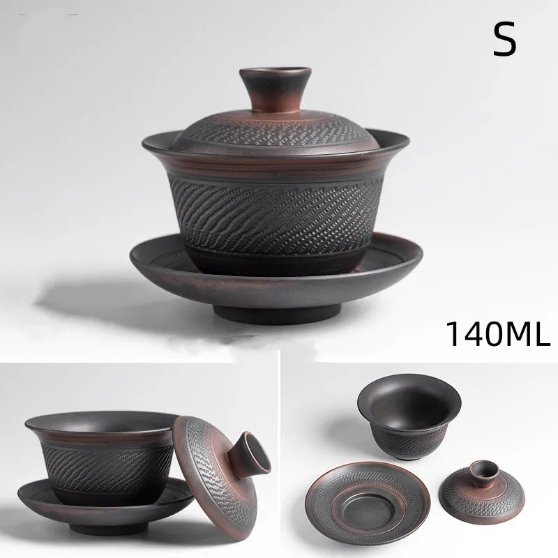 Les détails du petit Gaiwan tradition