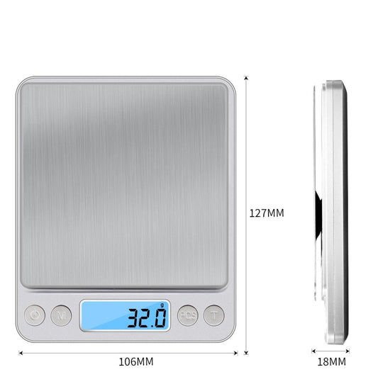 Les dimensions de notre balance de précision