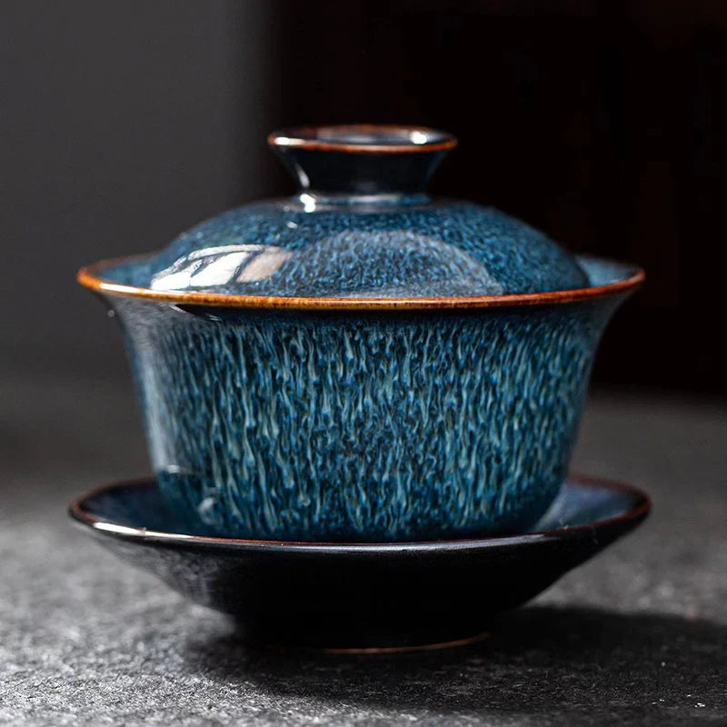Gaiwan céleste de face