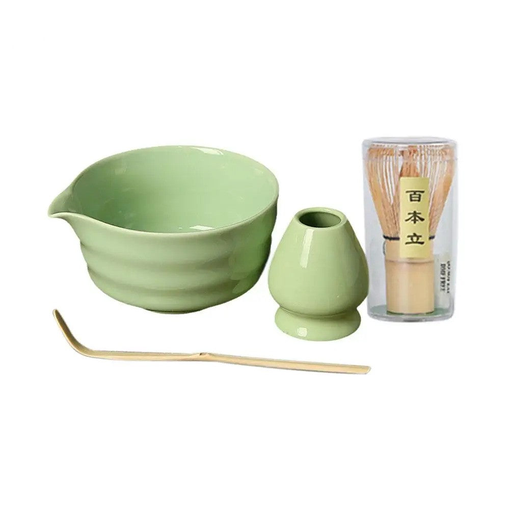 Set de Cérémonie Matcha Japonais Authentique | Bol Matcha & Accessoires Traditionnels
