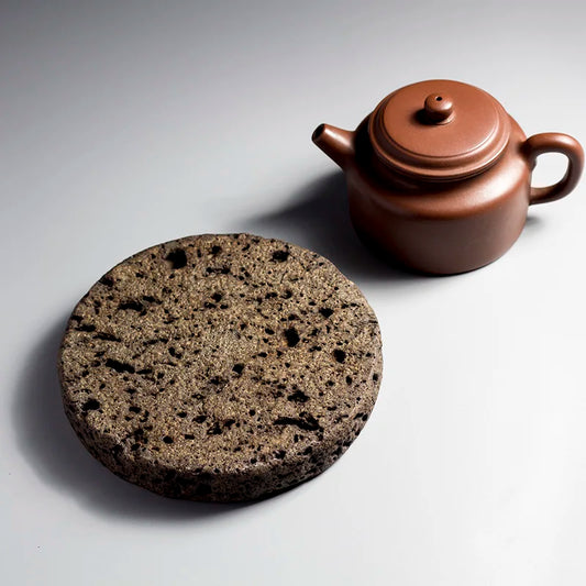 Coasters Teapot Pad Natural Stone Absorb Water Heat Multiple Functions Table Accessories Home Decoration Tea Set Cup Mat 13x13cm
