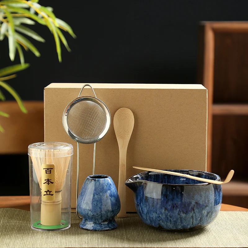 Notre kit Matcha bleu