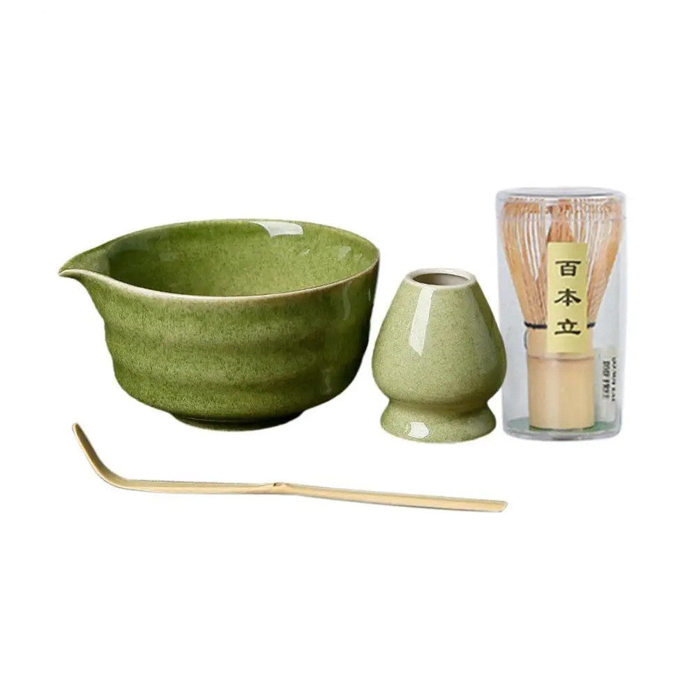 Set de Cérémonie Matcha Japonais Authentique | Bol Matcha & Accessoires Traditionnels