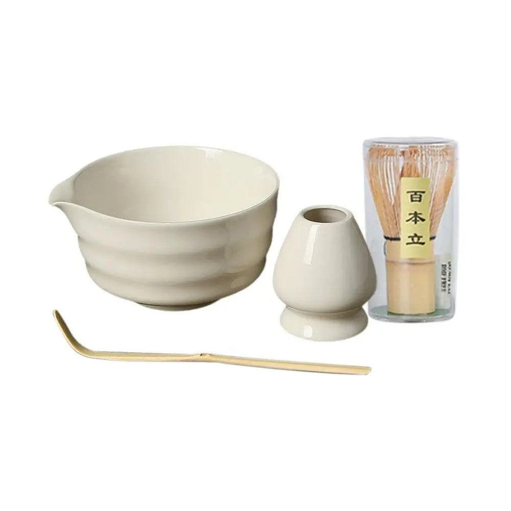 Set de Cérémonie Matcha Japonais Authentique | Bol Matcha & Accessoires Traditionnels